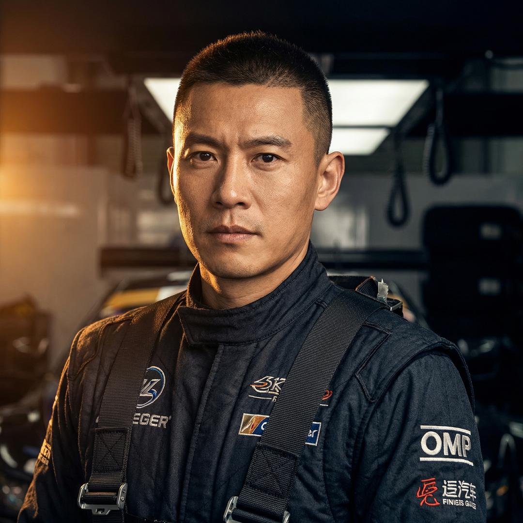 精神小妹赛车手顾问王铁军